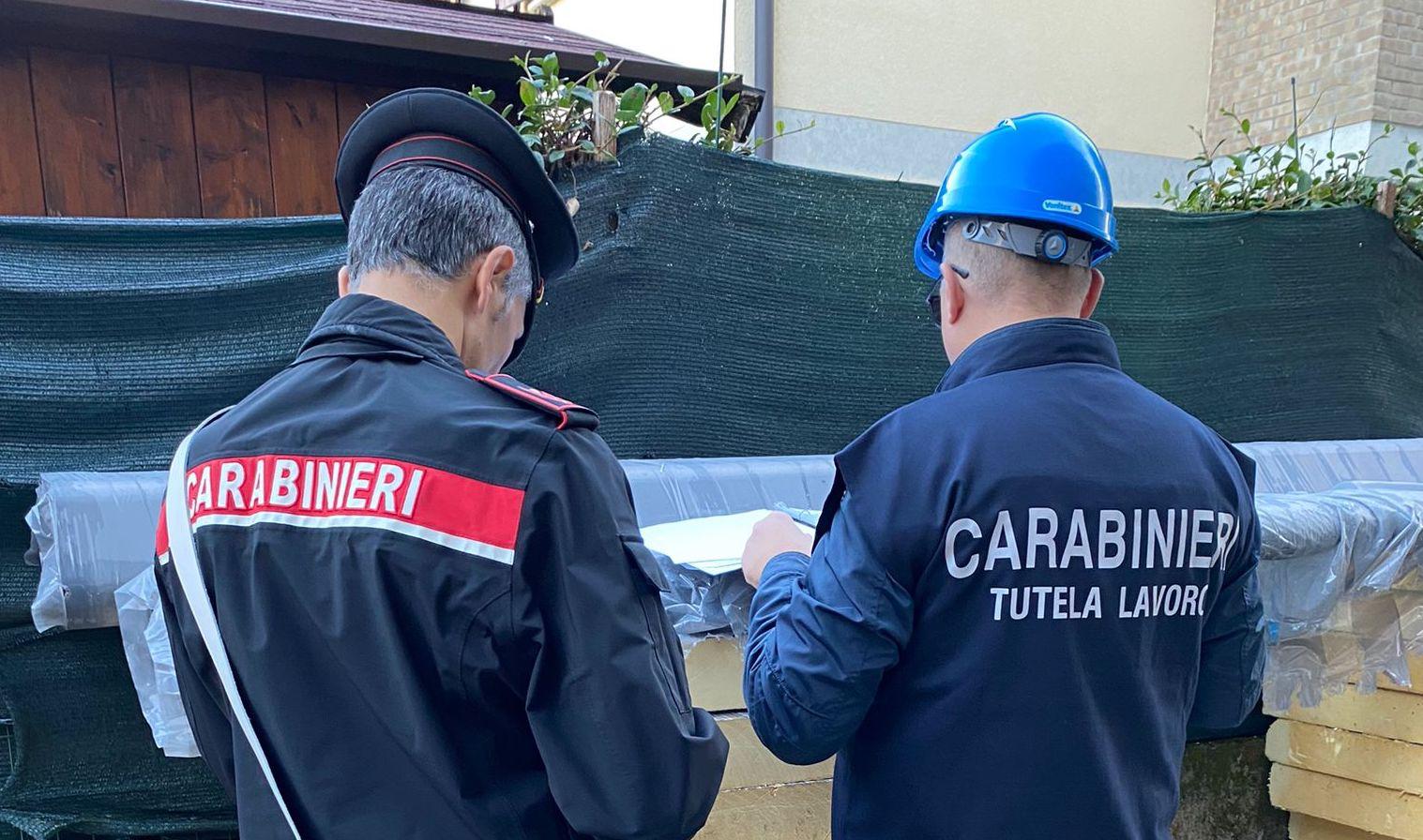 Copertina per Lavoro nero e zero sicurezza in cantiere, multe a 12 ditte tra Gorizia e Ronchi